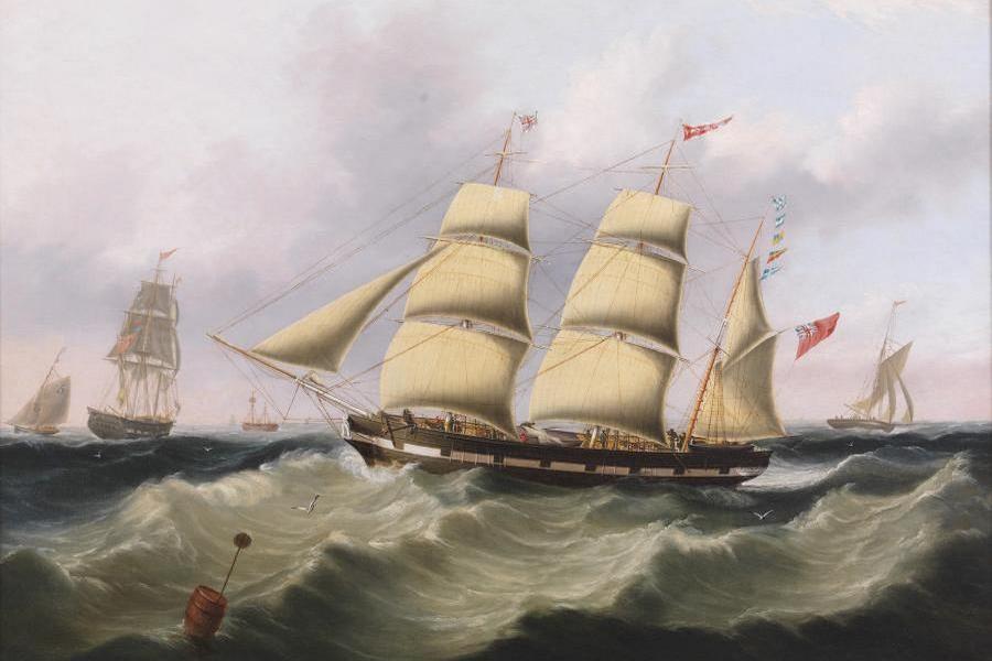 The Barque "John Tomkinson"