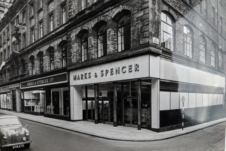 Marks and Spencer Liverpool- Area Contractor from 1946 to 1996