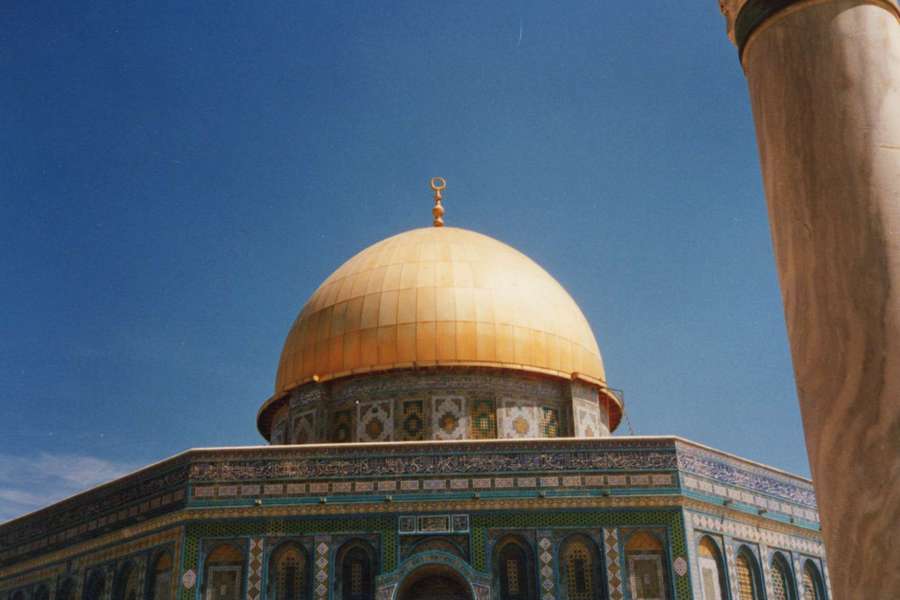 Dome of the Holy Rock. Got the job- went bust first