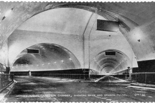 Painting the Mersey Tunnel structure